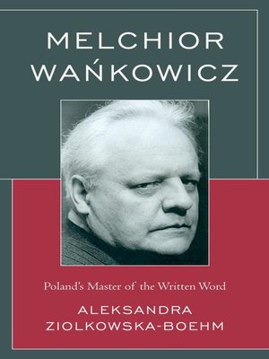 cover image of Melchior Wankowicz